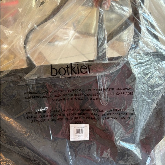 Botkier New York Bond Black Nylon Tote Bag NWT - Picture 7 of 7